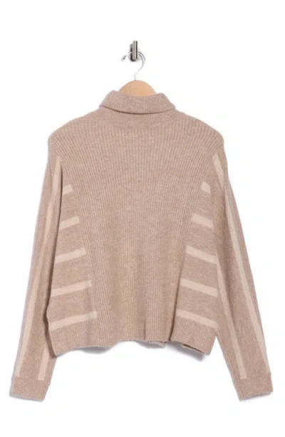 Splendid Bette Turtleneck Sweater In Neutral