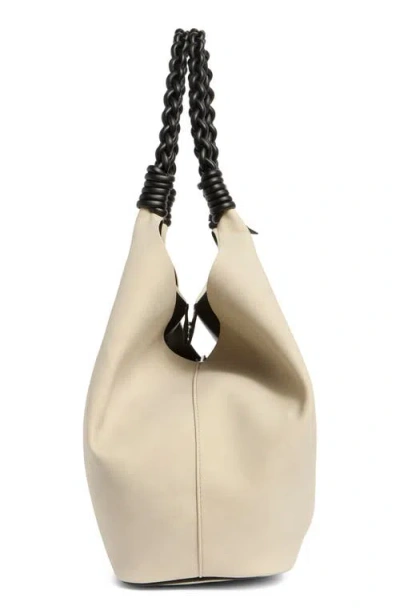 Dkny Paula Large Braided Handle Tote In Neutral