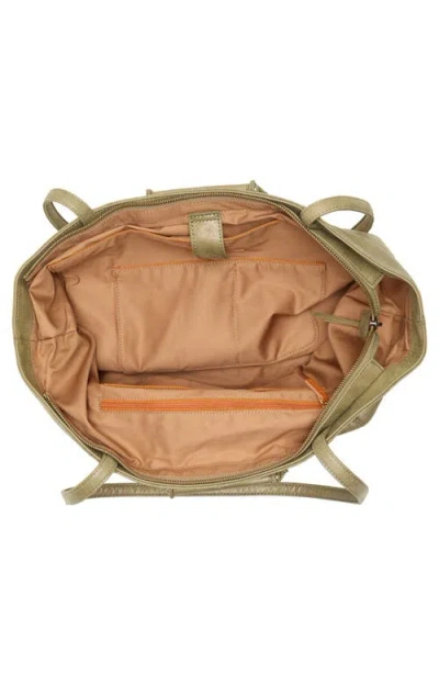 Hobo Sheila East/west Leather Tote In Nude