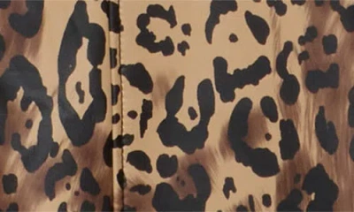 Cinq À Sept Leopard Faux Leather Pants In Animal Print