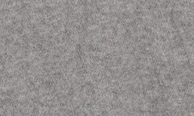 Amicale Jacquard Cashmere Quarter Zip Sweater In Gray