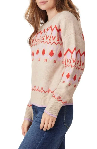 Scotch & Soda Crewneck Pullover Sweater In Multi