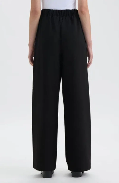 Nvlt Wide Leg Trouser In Black