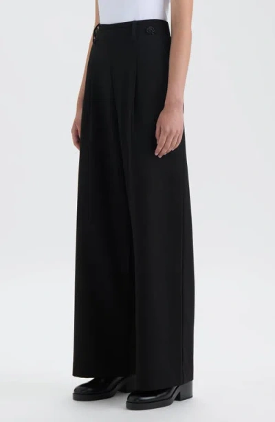 Nvlt Wide Leg Trouser In Black
