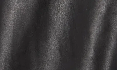 Max Studio Faux Leather Jacket In Black