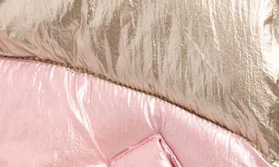 Rothschild Kids' Colorblock Hooded Puffer Jacket In Multi