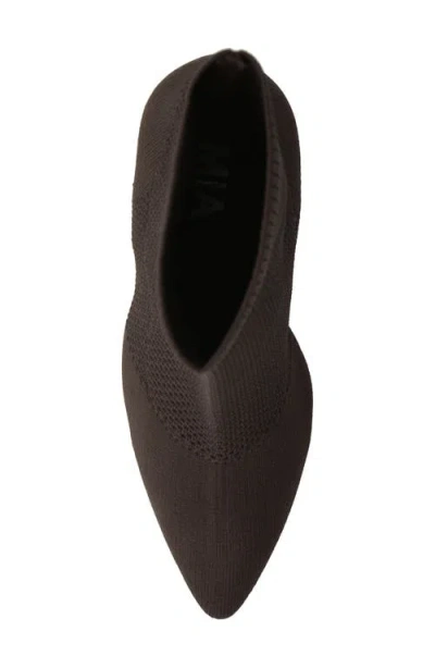 Mia Mckinley Sock Bootie In Brown