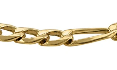 Fzn Figaro Chain Bracelet In Gold
