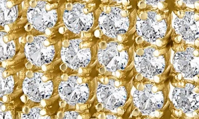 Fzn Cubic Zirconia Stacked Tennis Bracelet In Gold