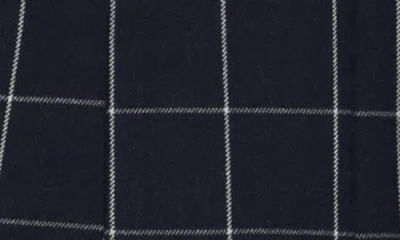 French Connection Windowpane Double Breasted Blazer In Multi