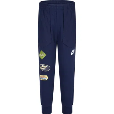 Nike Kids' Sportswear Fleece Joggers In Blue
