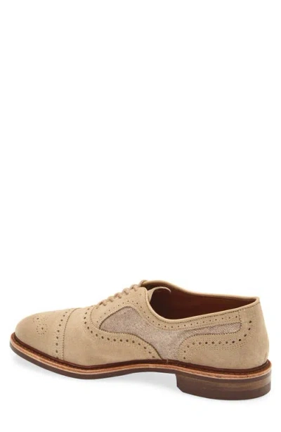 Allen Edmonds Strandmok Cap Toe Oxford In Brown