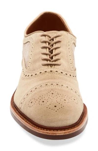 Allen Edmonds Strandmok Cap Toe Oxford In Brown