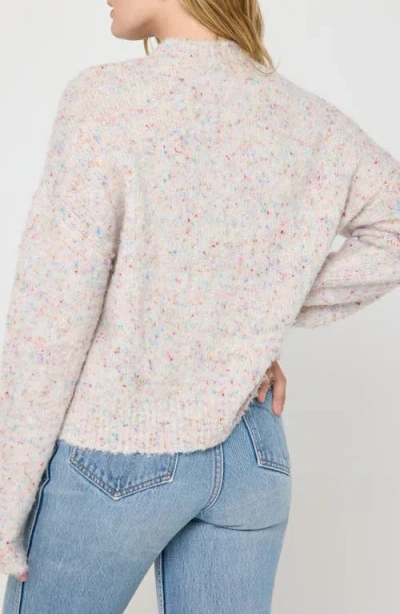 Spiritual Gangster Beatrice Peace Out Alpaca & Wool Blend Sweater In Pink