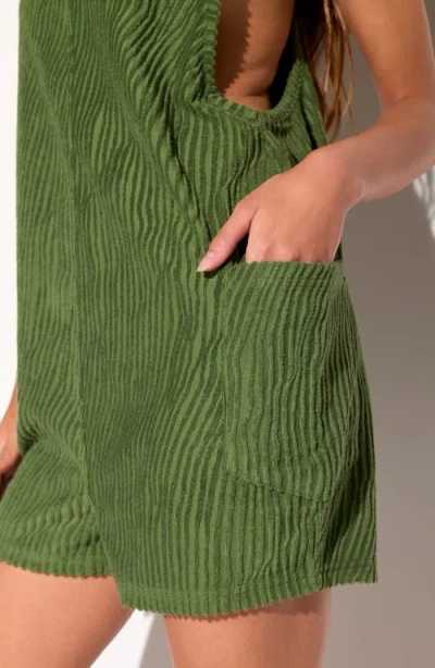 Spiritual Gangster Los Feliz Romper In Green