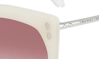 Isabel Marant 58mm Gradient Cat Eye Sunglasses In Neutral