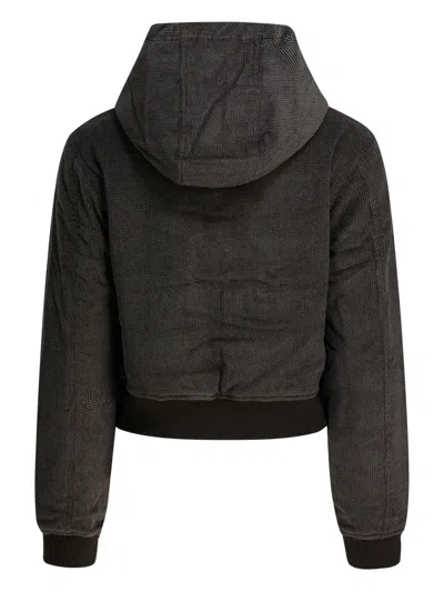 Our Legacy Coast Quilted Corduroy Jacket In Black