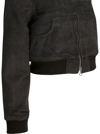 Our Legacy Coast Quilted Corduroy Jacket In Black