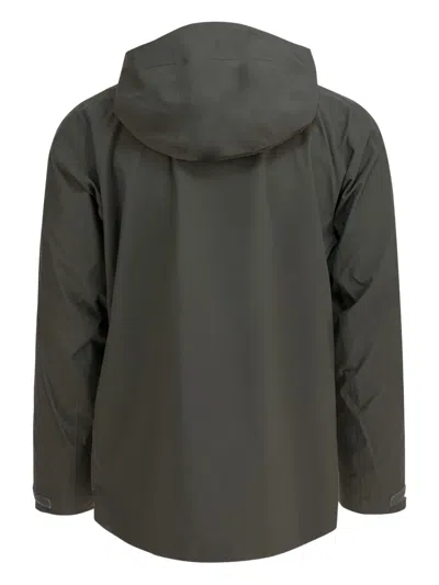 Houdini Sportswear Green Recycled Polyester Jacket In Brown