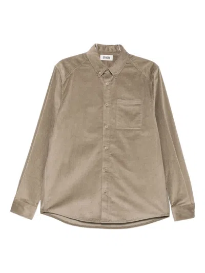 Drykorn Liet Buttoned Corduroy Shirt In Pink