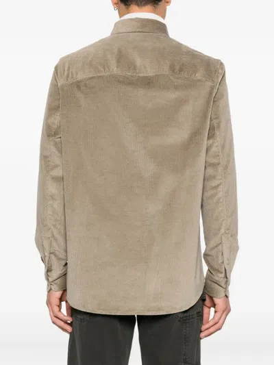 Drykorn Liet Buttoned Corduroy Shirt In Pink