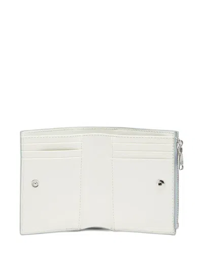 Diesel Embossed-logo Zip-fastening Wallet In Pink