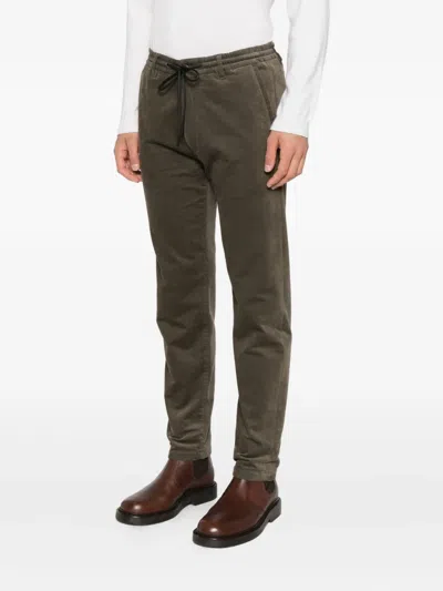 Drykorn Deger Drawstring Trousers In Green