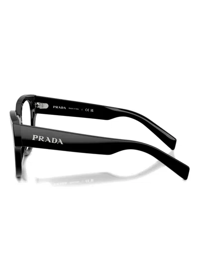 Prada Full Frame Plain Mirror In Black