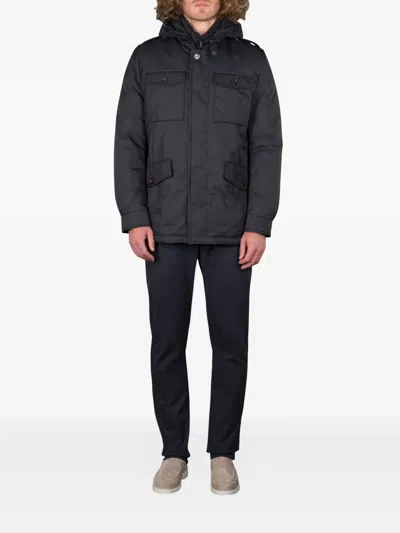 Moorer Isac-wk Jacket In Blue