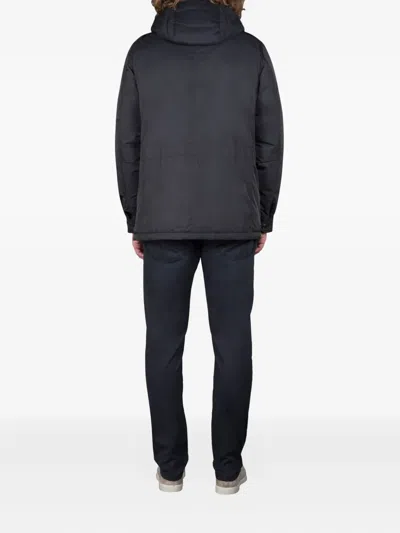 Moorer Isac-wk Jacket In Blue