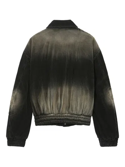 We11 Done Corduroy Jacket In Black