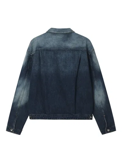 Low Classic Cotton Jacket In Blue