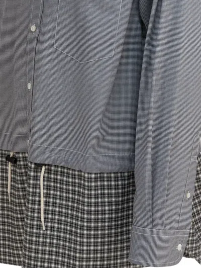 Comme Des Garçons Homme Deux Long Sleeve Shirt Button-down Collar In Brown