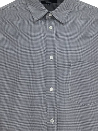 Comme Des Garçons Homme Deux Long Sleeve Shirt Button-down Collar In Brown