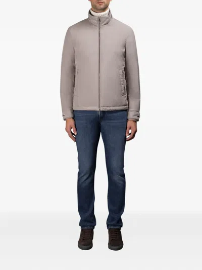 Moorer Albini-stp Jacket In Neutral