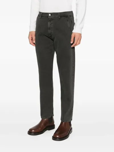 Dondup Pocket Denim Jeans In Gray