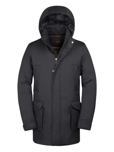 Moorer Oran-ads Parka In Black