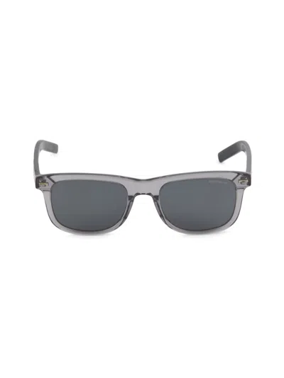 Montblanc Women's 51mm Solid Lens Square Sunglasses In Gray