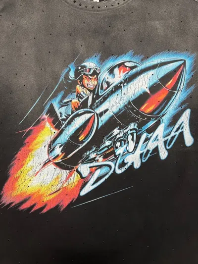 Duaa Next Level T-shirt In Black