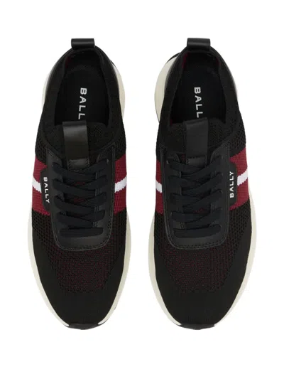 Bally Outline Sneakers In Black
