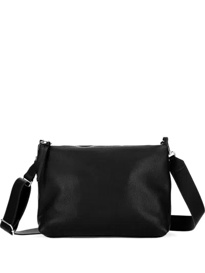Quarzovivo Alika Adjustable-strap Shoulder Bag In Black