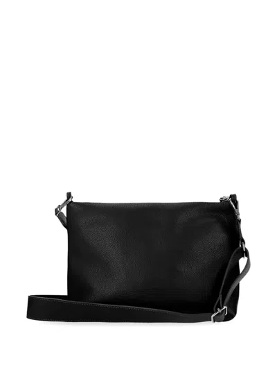 Quarzovivo Alika Adjustable-strap Shoulder Bag In Black