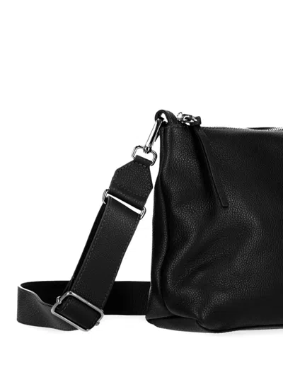 Quarzovivo Alika Adjustable-strap Shoulder Bag In Black