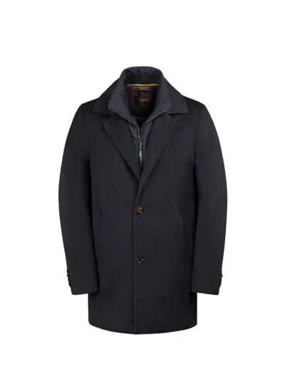 Moorer Monferrato-cs Coat In Blue