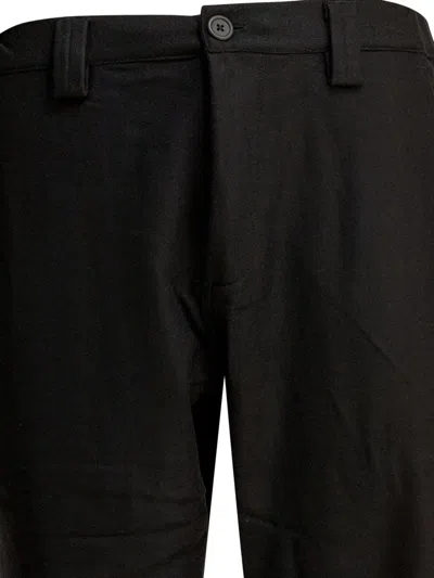 Gr10k Straight Leg Trousers With Front And Back Pockets In Black