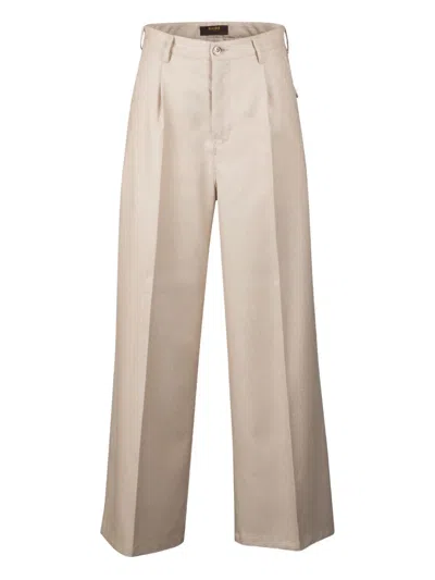 Moorer Tresa-ca7 Pocket Trousers In Neutral