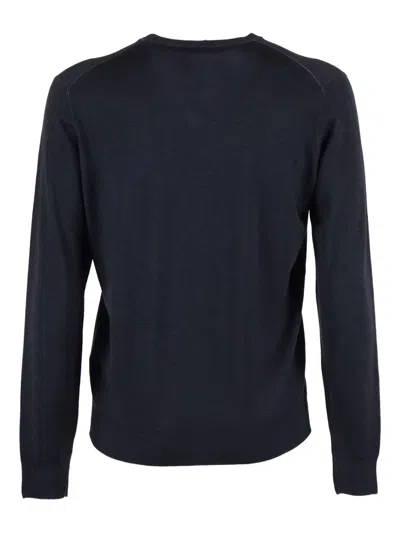 Filippo De Laurentiis Crew-neck Sweater In Blue