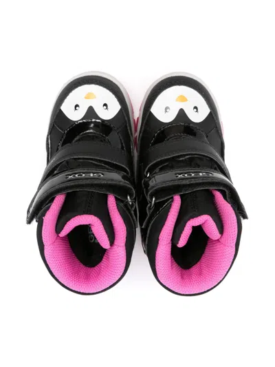 Geox Flanfil Boots In Black