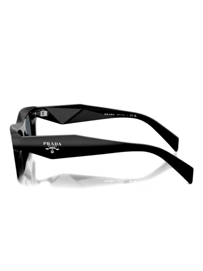 Prada Rectangular-frame Sunglasses In Black