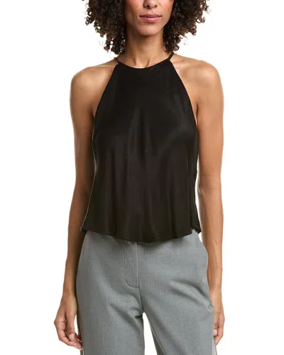 Bella Dahl Bias Halter Top In Black